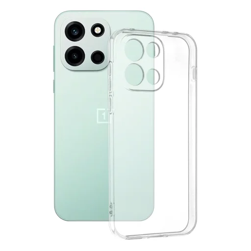Priehľadné silikónové puzdro Techsuit pre OnePlus Nord 6 - 1