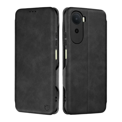 Puzdro Techsuit Safe Wallet Plus pre Xiaomi Redmi A7 Pro, čierne - 1