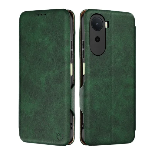 Xiaomi Redmi A7 Pro zelené puzdro Techsuit Safe Wallet Plus - 1