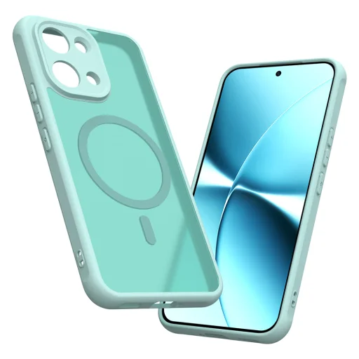 Xiaomi Poco X8 Pro Max mätovo zelené puzdro Techsuit HaloFrost II MagSafe - 2