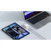 VEGER TR101 biely sieťový nabíjací adaptér USB-A + USB-C PD Super Charge PPS 45W + dátový kábel USB-C – USB-C 100W thumbnail