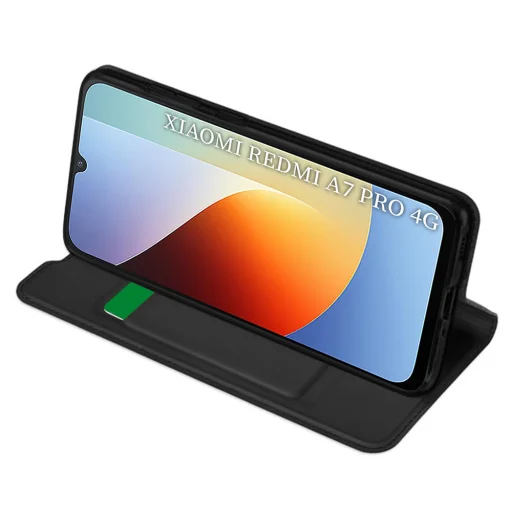 Xiaomi Redmi A7 Pro Čierne Techsuit - Magskin flipové puzdro - 2