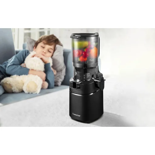 AMZCHEF SJ-036-BK lassú fordulatú gyümölcscentrifuga (fekete) - 6