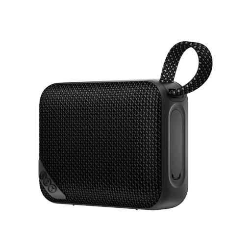 QCY SP2 IP67 Bluetooth reproduktor s RGB podsvietením a stereo režimom - čierny - 3