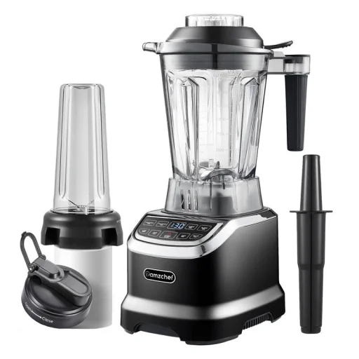 AMZCHEF ZM5003-BK csészés turmixgép (fekete) - 1