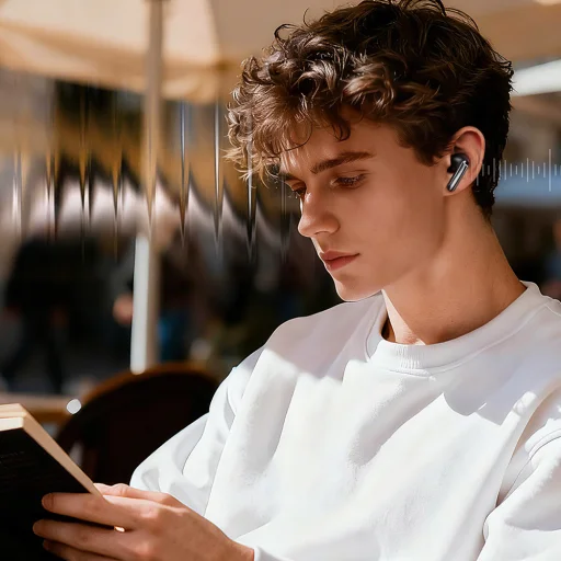 QCY MeloBuds N20 Bezdrôtové In-Ear slúchadlá s potlačením hluku ANC - Čierne - 9
