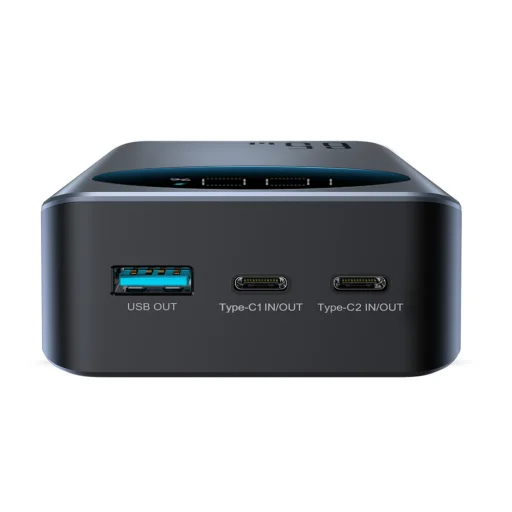 Joyroom JR-PBF05 Pro 30000mAh 65W Powerbanka s digitálnym displejom, 2x USB-C, 1x USB-A - čierna - 2
