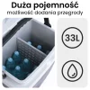Huslog 33 literes utazó hűtőláda kerekekkel thumbnail