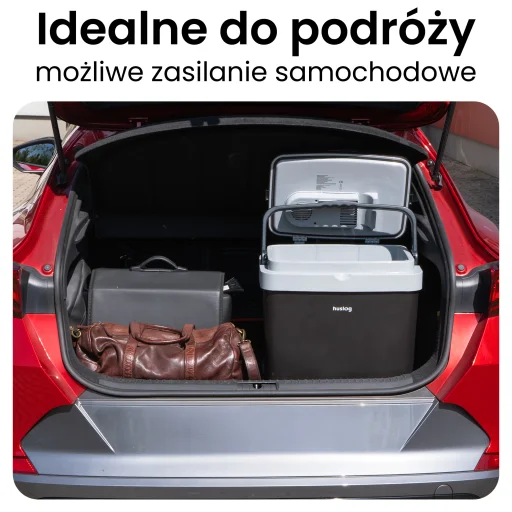 Huslog 33 literes utazó hűtőláda kerekekkel - 11