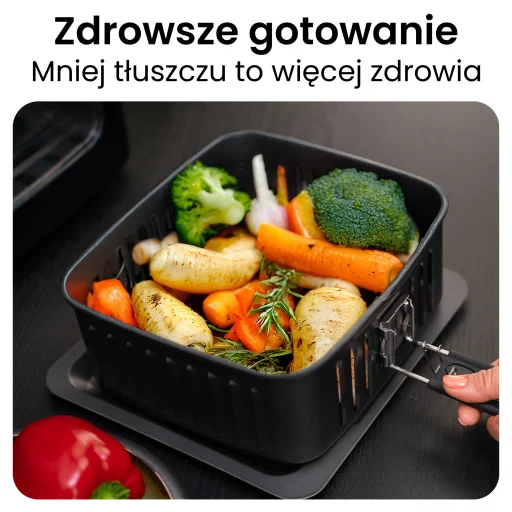 Huslog 1800 W multifunkčná teplovzdušná fritéza - 5