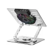 Wozinsky WDCX-X16-AS CoolBase RGB 360° chladiaci stojan pre notebook a tablet - strieborný thumbnail
