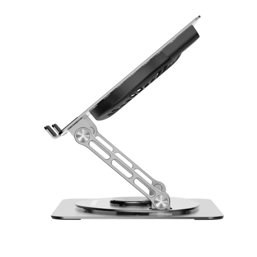 Wozinsky WDCX-X16-AS CoolBase RGB 360° chladiaci stojan pre notebook a tablet - strieborný - 4