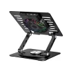 Wozinsky WDCX-X16-AS CoolBase RGB 360° chladiaci stojan pre notebook a tablet - čierny thumbnail