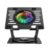 Wozinsky WDCX-X16-AS CoolBase RGB 360° chladiaci stojan pre notebook a tablet - čierny thumbnail