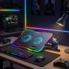 Wozinsky WDCX-A26 NitroCool RGB herná chladiaca podložka pod notebook - čierna thumbnail
