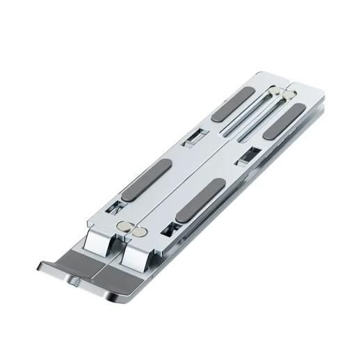 Wozinsky WDCX-X8S Skladací nastaviteľný stojan na notebook - Strieborný - 2