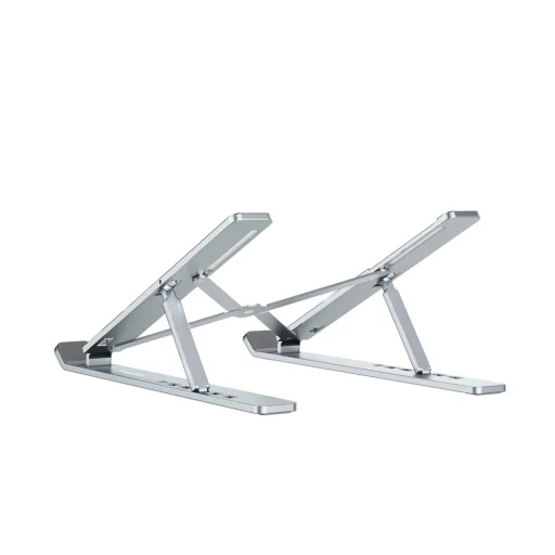 Wozinsky WDCX-X8S Skladací nastaviteľný stojan na notebook - Strieborný - 6