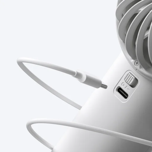 Jisulife Handheld Fan Life4 3600mAh prenosný USB ventilátor - sivý - 6