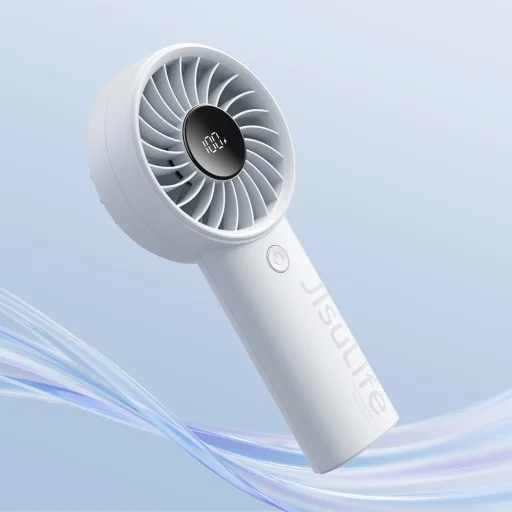 Jisulife Handheld Fan Life4 3600mAh prenosný USB ventilátor - sivý - 7