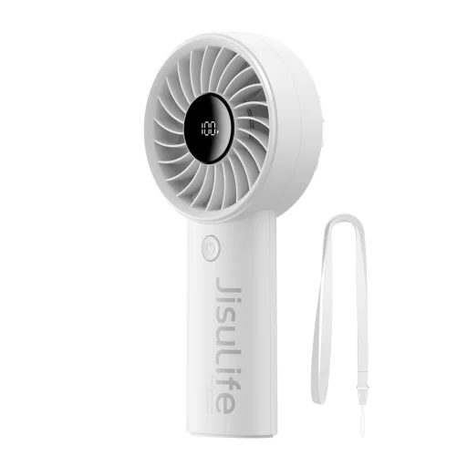 Jisulife Handheld Fan Life4 3600mAh prenosný USB ventilátor - sivý - 1