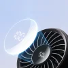 Jisulife ručný ventilátor Life7 3600mAh prenosný USB ventilátor - čierny thumbnail