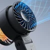 Jisulife ručný ventilátor Life7 3600mAh prenosný USB ventilátor - čierny thumbnail