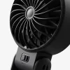 Jisulife ručný ventilátor Life7 3600mAh prenosný USB ventilátor - čierny thumbnail