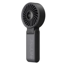 Jisulife ručný ventilátor Life7 3600mAh prenosný USB ventilátor - čierny