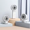 Jisulife Ručný ventilátor Life7 3600mAh Prenosný USB ventilátor - Sivý thumbnail