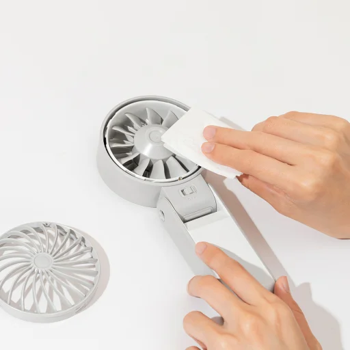 Jisulife Ručný ventilátor Life7 3600mAh Prenosný USB ventilátor - Sivý - 10