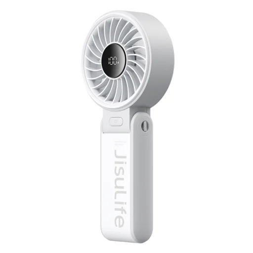 Jisulife Ručný ventilátor Life7 3600mAh Prenosný USB ventilátor - Sivý - 1