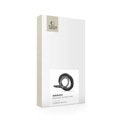Tech-Protect MMR800 magnetický prsteň na telefón MagSafe karbónovo čierny - 11
