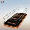 Tel Protect Bezprašné 6D tvrdené sklo s jednoduchou inštaláciou a lepením po celej ploche iPhone 13/13 Pro/16E/17E čierne - balenie 2 kusy, ochranné sklo thumbnail