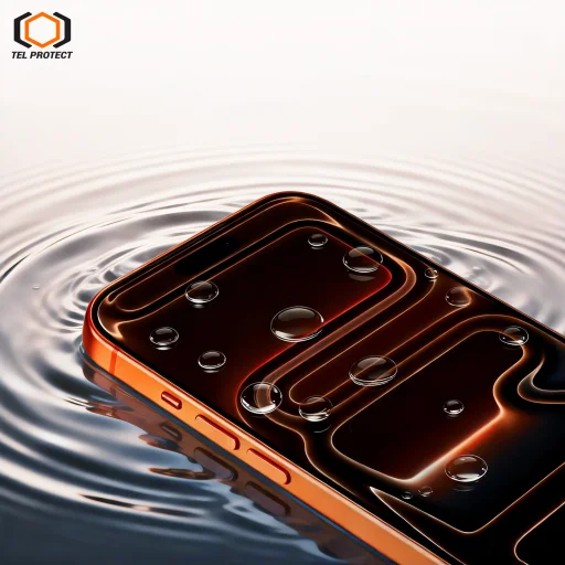 iPhone 13/13 Pro/16E/17E čierne Tel Protect Dust-Free Easy Fit Full Glue 6D tvrdené sklo - 5