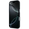 iPhone 17 Pro Max Mercedes kožené puzdro Semi Wrap Iconic Line MagSafe čierne thumbnail
