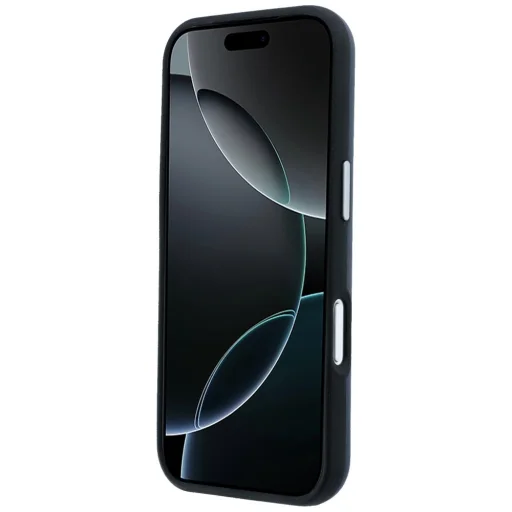 iPhone 17 Pro Mercedes kožený kryt Semi Wrap Iconic Line MagSafe námornícka modrá - 5