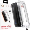 Tel Protect Bezprašné 6D Tvrdené Sklo s Jednoduchou Inštaláciou Privacy Celolepené pre iPhone 15 Pro Max čierne - 2 kusy, ochranné sklo thumbnail