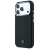 iPhone 17 Pro Mercedes Leather Semi Wrap Iconic Line MagSafe kryt čierny thumbnail