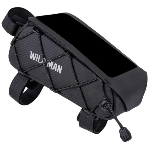 WILDMAN GX100 taška na rám bicykla s držiakom čierna - 1