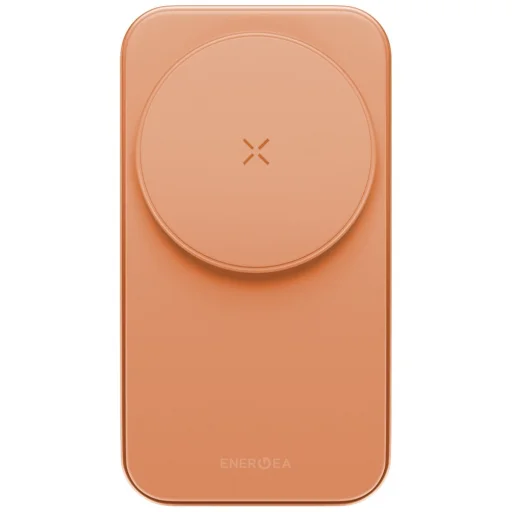 Energea MagTrio 2 3 v 1 Qi2 25W skladacia bezdrôtová nabíjačka oranžová - 5