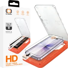 Iphone 16 Pro/17 čierne Tel Protect Dust-Free Easy Fit HD Titan tvrdené ochranné sklo
