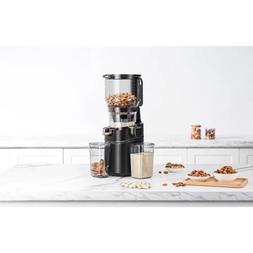 AMZCHEF SJ-036CBK pomalý odšťavovač (čierny) - 11