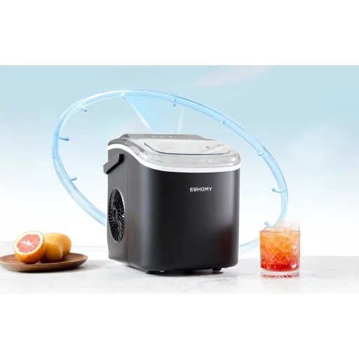 Euhomy IM001 výrobník ľadu 1,2 l 12 kg čierny - 7