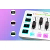 Fifine SC3W biely audio mixér thumbnail