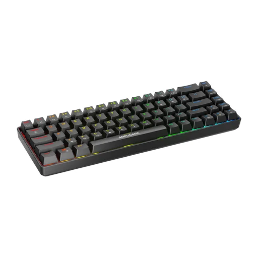 Fifine Mechanical Keyboard GK1 65% RGB čierna herná mechanická klávesnica - 4