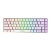 Fifine GK1W mechanická herná klávesnica, 65% RGB, biela thumbnail