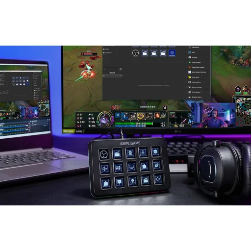Fifine Stream Controller D6 (čierny) - 5