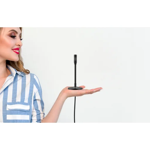 Fifine K050 nastaviteľný mini kondenzátorový mikrofón - 6