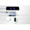 Ugreen PB584 10000 mAh power banka, USB + USB-C, 33 W, so zabudovaným káblom (sivá) thumbnail