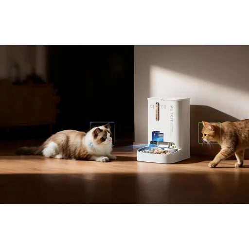 Inteligentný dávkovač krmiva s kamerou PETKIT Yumshare Dual Hopper 2 - 4